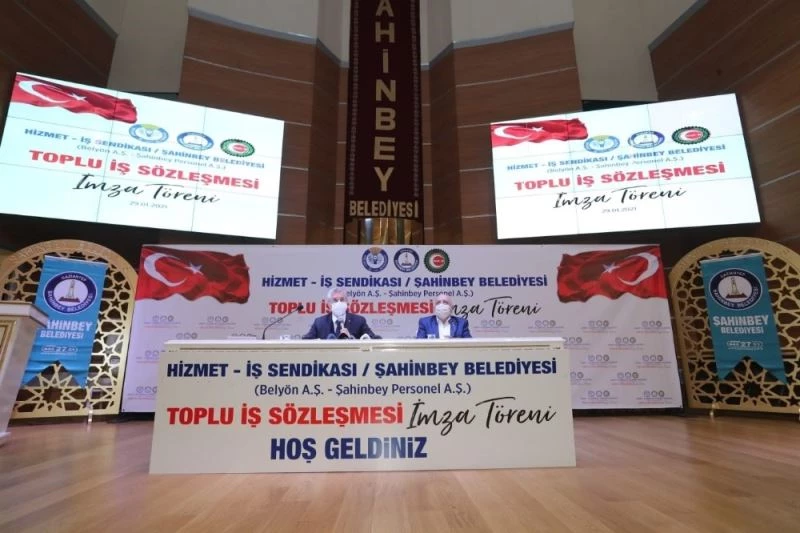 Şahinbey Belediyesinde en düşük işçi maaşı 3 bin 770 lira olacak
