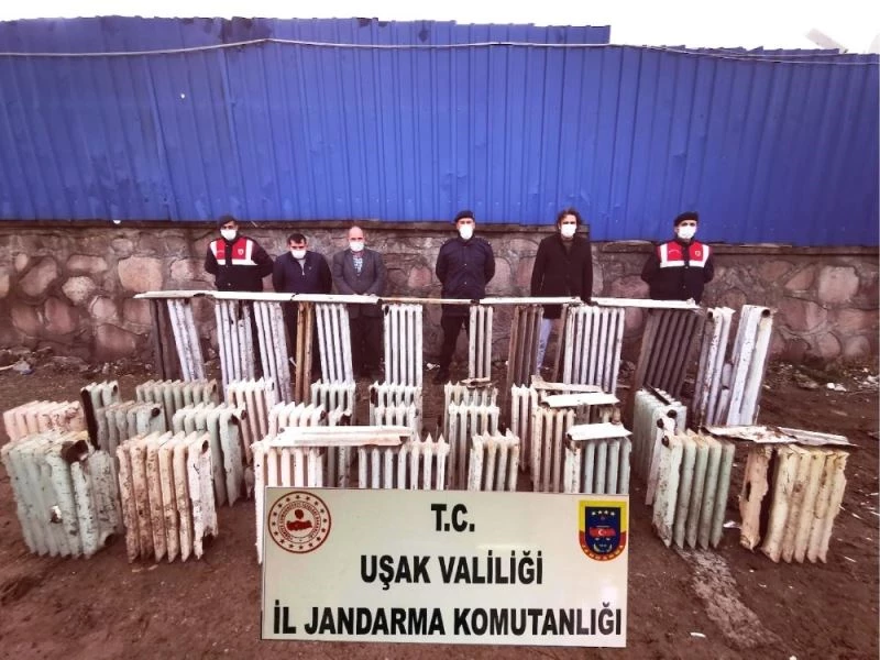 JASAT ekipleri kalorifer hırsızlarını kıskıvrak yakaladı
