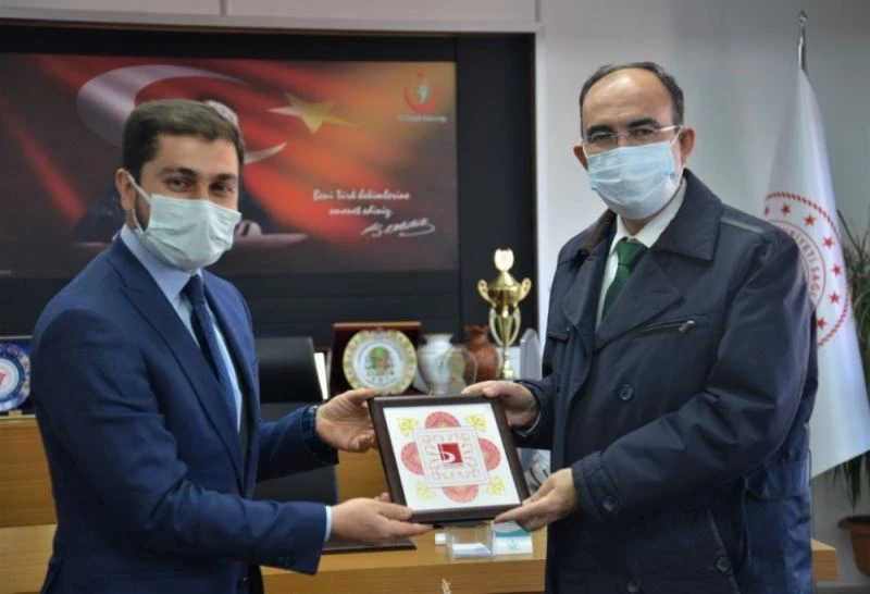 Rektör Prof. Dr. Şükrü Beydemir, kurum müdürlerini ziyaret etti
