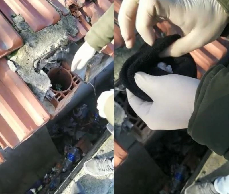 Uyuşturucuyu önce çoraba sonra bacaya gizlemişler
