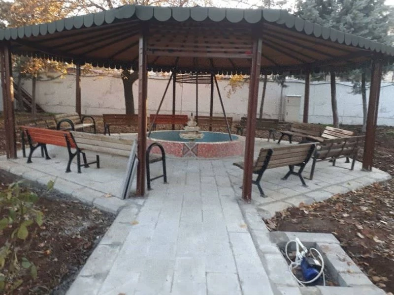 Bağlar Belediyesi, polis merkezinin çevresini güzelleştirdi
