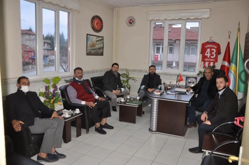 İş adamlarından Altıntaş’a ziyaret
