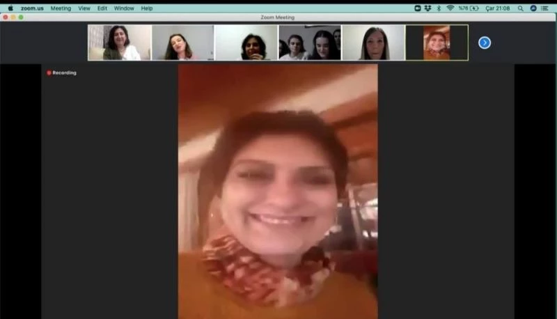 e Twinning projesinde Şükrüye Tutkun sürprizi
