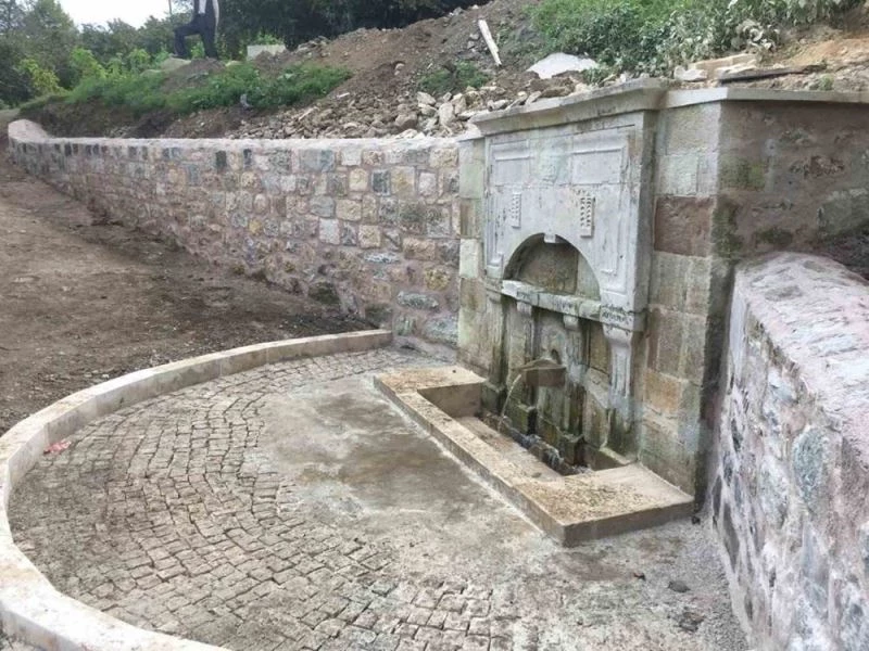 Ordu’da tarihi çeşmeler restore ediliyor
