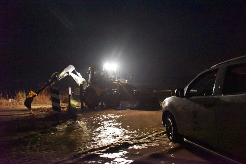 Şehzadeler’den su taşkınlarına anında müdahale
