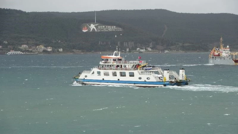 Çanakkale’de yarınki ada seferlerine fırtına engeli
