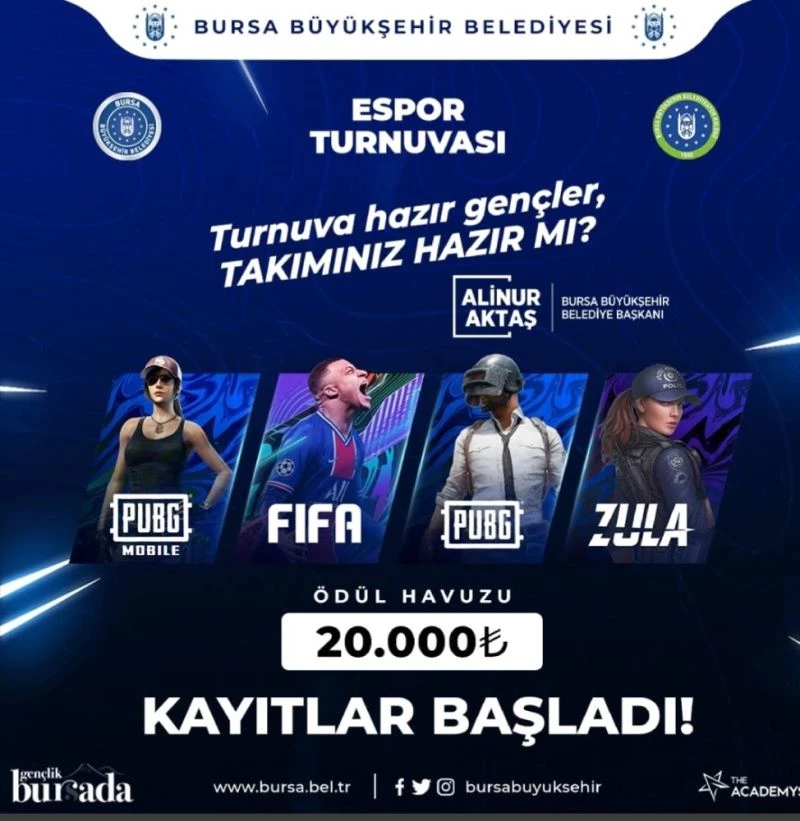 Espor tutkunları turnuvada buluşuyor
