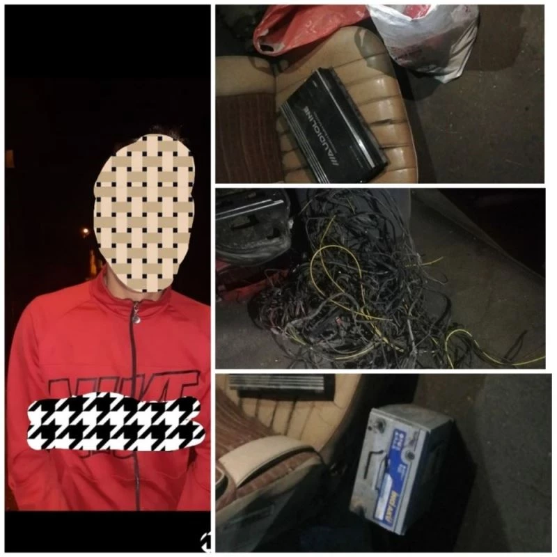 Mahalle bekçilerinden hırsıza suçüstü
