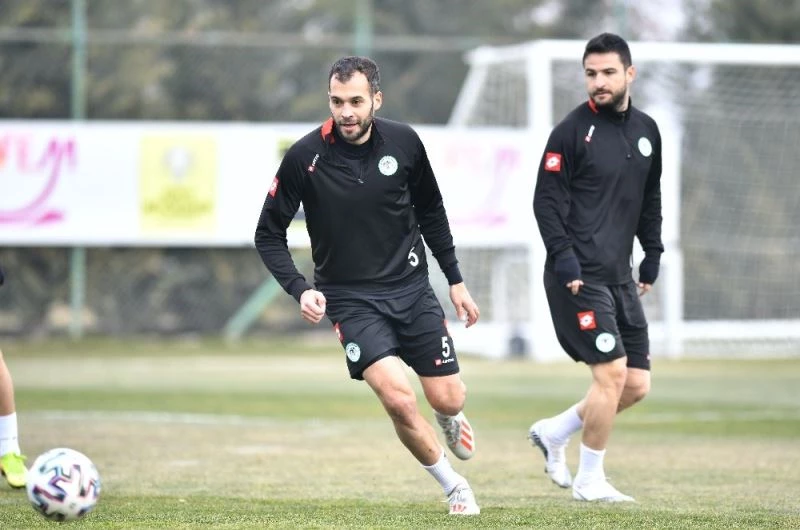 Konyaspor, Karagümrük maçı hazırlıklarına başladı
