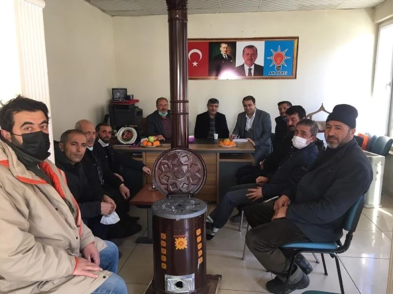 Başkan Sabırlı ve partililerden kurum ziyareti
