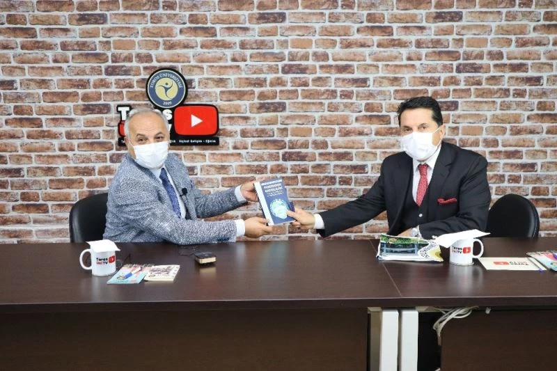 Mersin ESOB Başkanı Dinçer, esnafın sıkıntılarını Toros Üni TV’de anlattı
