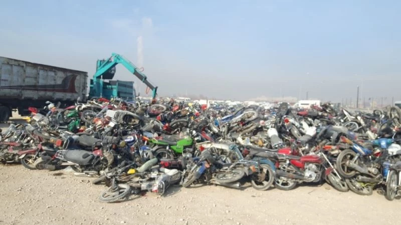 Konya’da otoparka çekilen bin 806 araç MKE’ye gönderildi
