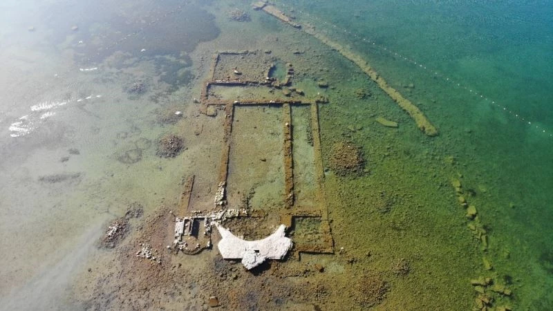 (Özel) Kuraklık bazilikayı da vurdu...İkinci Göbeklitepe olacaktı, kuşlara yuva oldu
