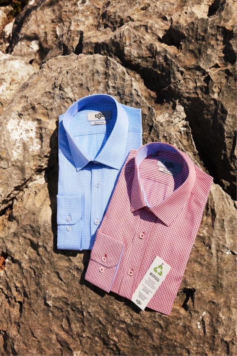 Kiğılı, pet şişelerden yüzde 100 geri dönüşümlü gömlek üretti