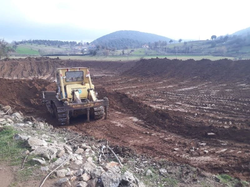 Büyükşehirden Çiçekli’ye yeni HİS göleti
