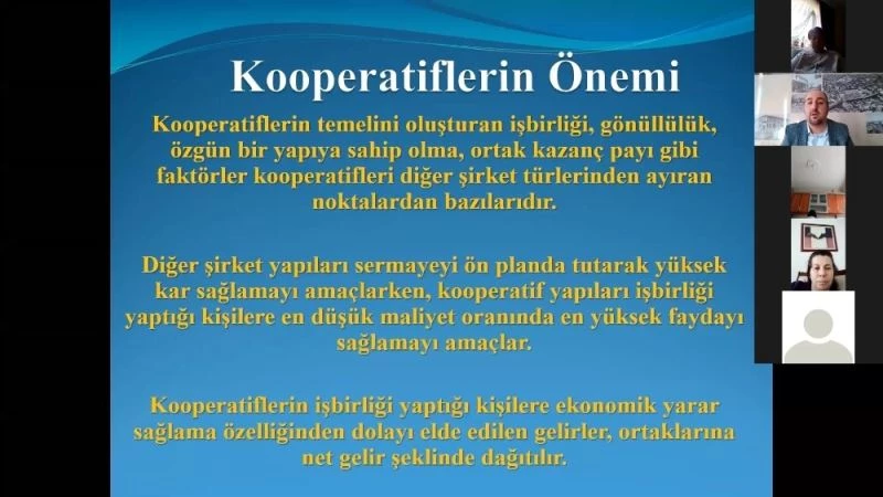 Tepebaşı’ndan satış, pazarlama ve kooperatifçilik eğitimi
