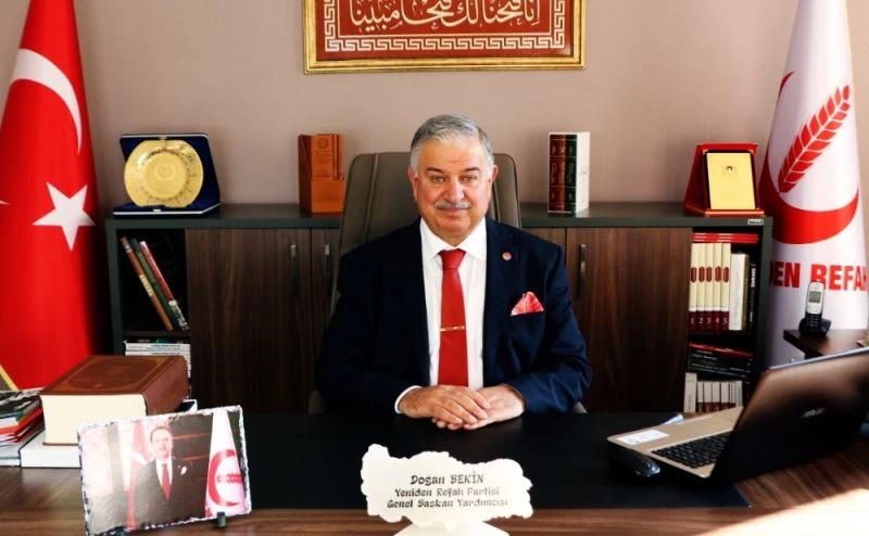 Yeniden Refah Genel Başkan Yardımcısı Bekin: “ABD’nin çöküşü başlamıştır”

