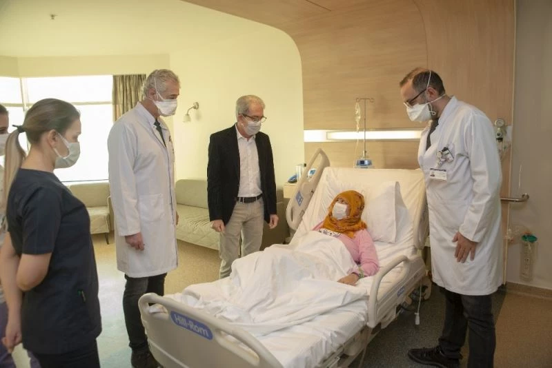 ’Hanım’ını böbreğiyle hayata bağladı
