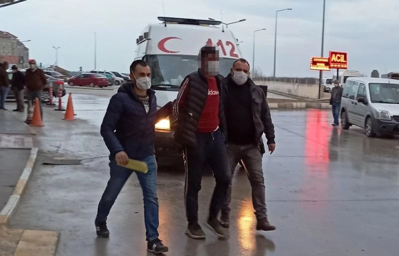 Bekçinin motosikletini çalan şüpheli polisten kaçamadı
