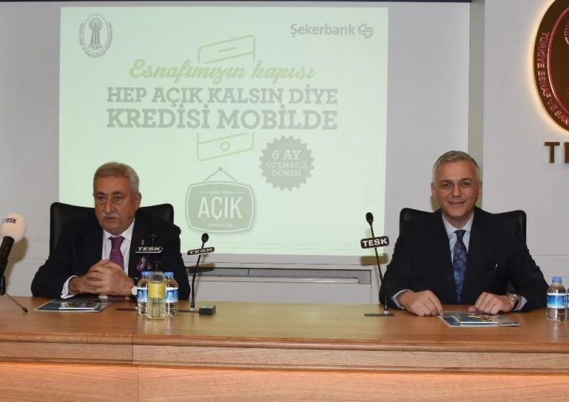 Esnafın kapısı hep açık kalsın diye Şekerbank’tan büyük adım
