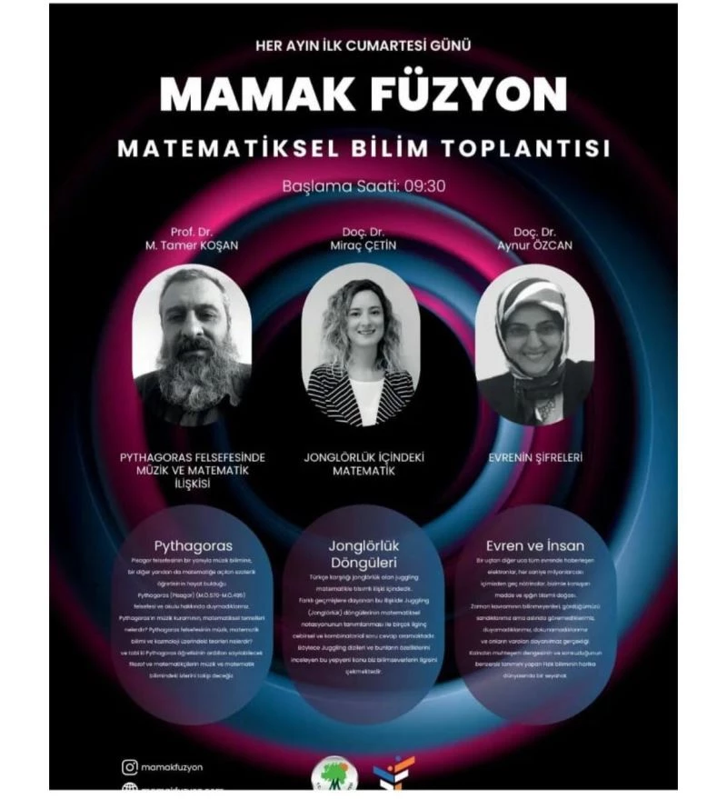 Mamak’ta “Matematiksel Bilim Toplantıları” düzenlenecek

