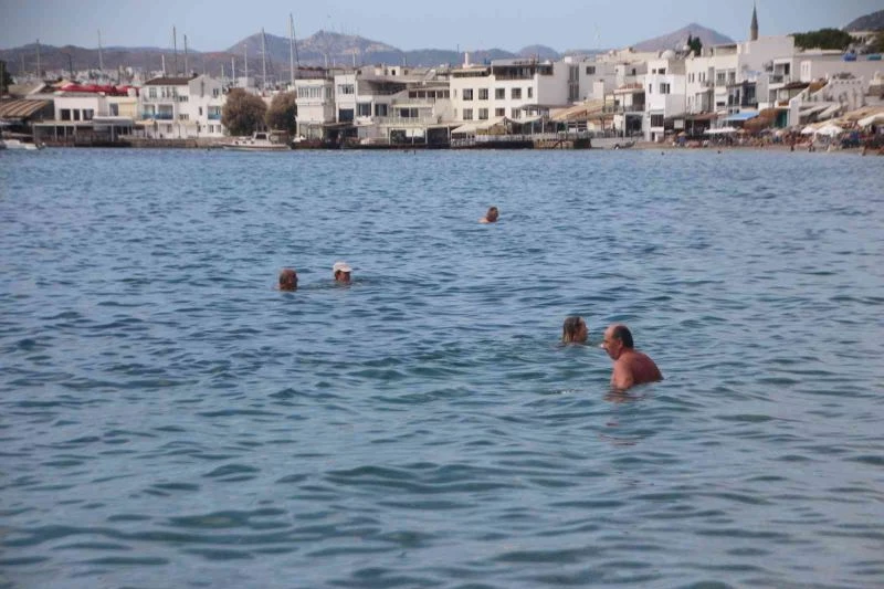 Sahiller yaz mevsimini aratmıyor
