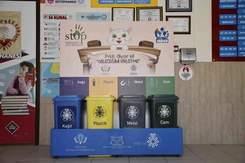 Selçuklu Belediyesi sıfır atıkta örnek projelere devam ediyor
