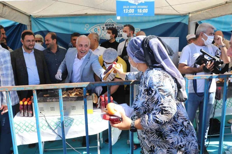 Mersin’de Karaduvar Balık Festivali coşkusu yaşandı
