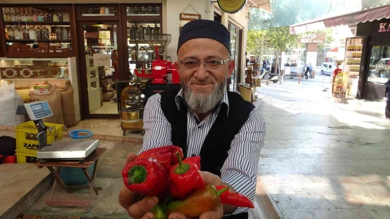 Denizli’nin meşhur biberi sonbaharda yoğun ilgi gördü
