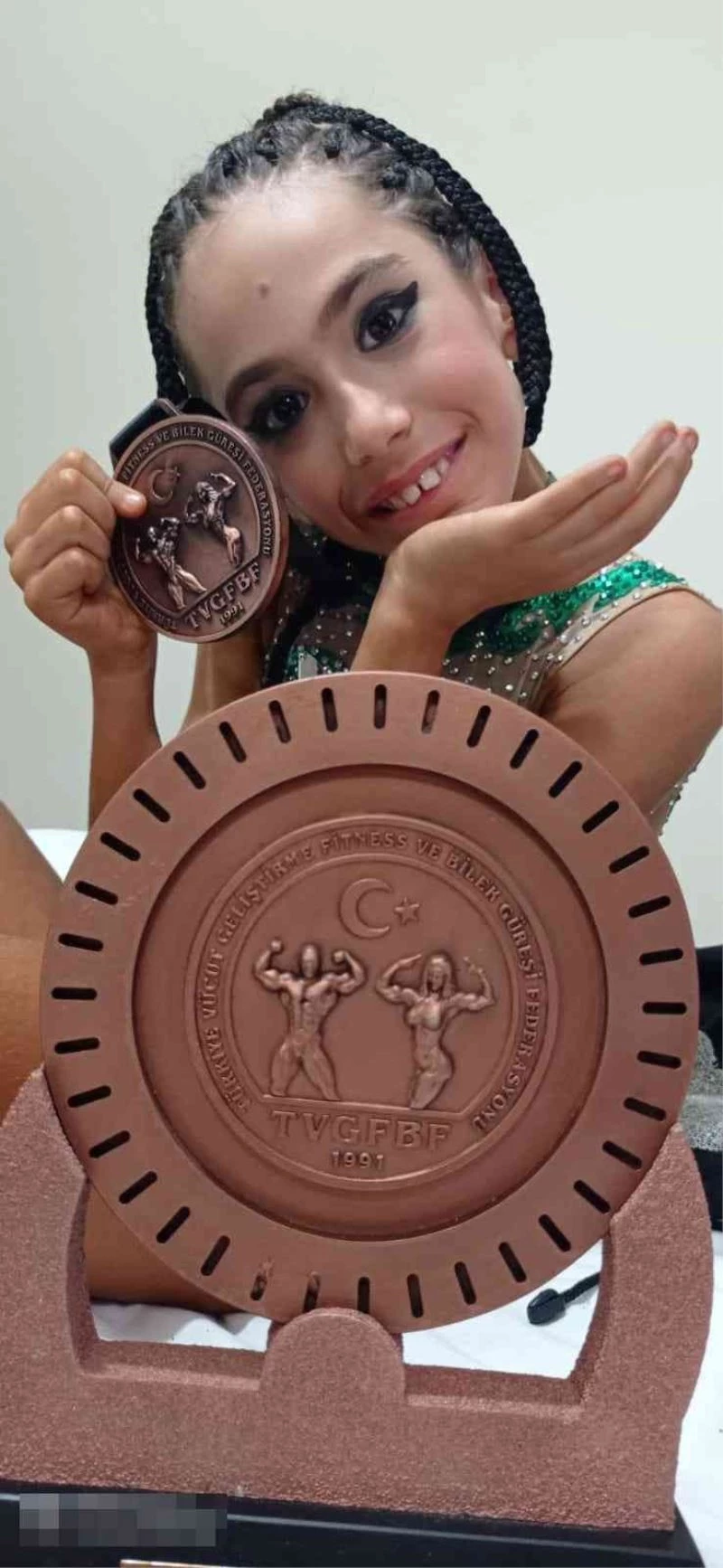 Türkiye Çocuk Fitness Şampiyonası’nda Adanalı çocuk 3. oldu
