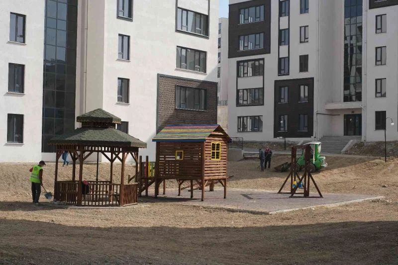 1453 Konutlarında peyzaj çalışması
