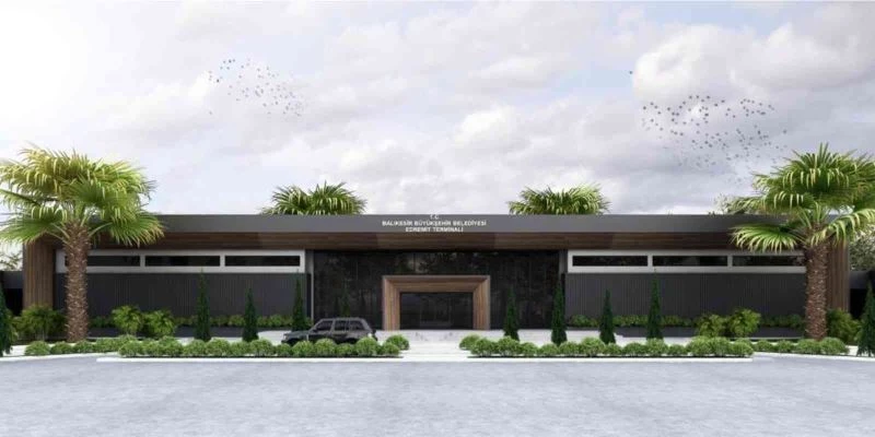 Edremit’e modern otogar
