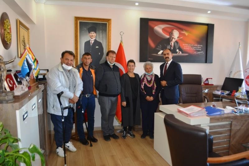 Şefkatli Eller’den Başsavcı Necati Kayaközü’ne nazik ziyaret
