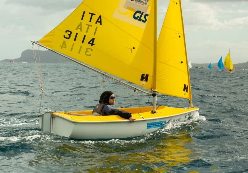 Büşra Nur Çelik yelkende dünya altıncısı oldu
