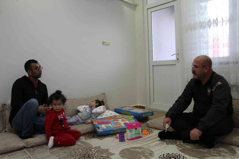 Siirt Emniyet Müdürü Yılmaz, sosyal medyadan yardım talebinde bulunan ailenin isteğini yerine getirdi
