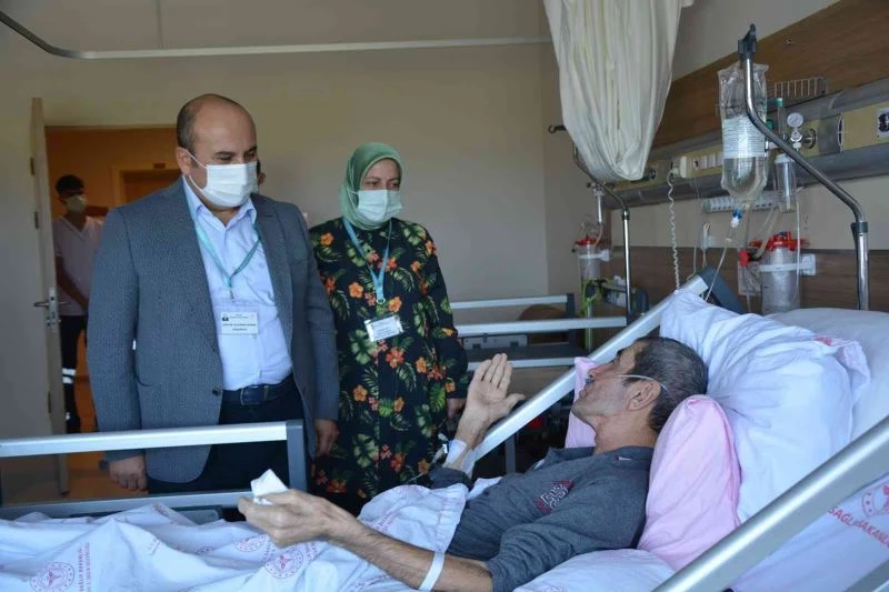 Palyatif hastasına doğum günü sürprizi
