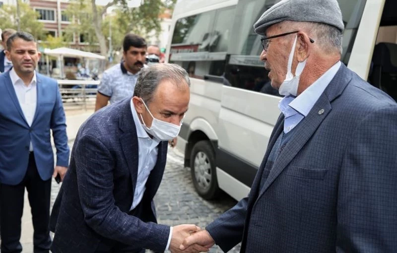 15 Temmuz kahramanlarının ailelerinden Başkan Kılınç’a ziyaret
