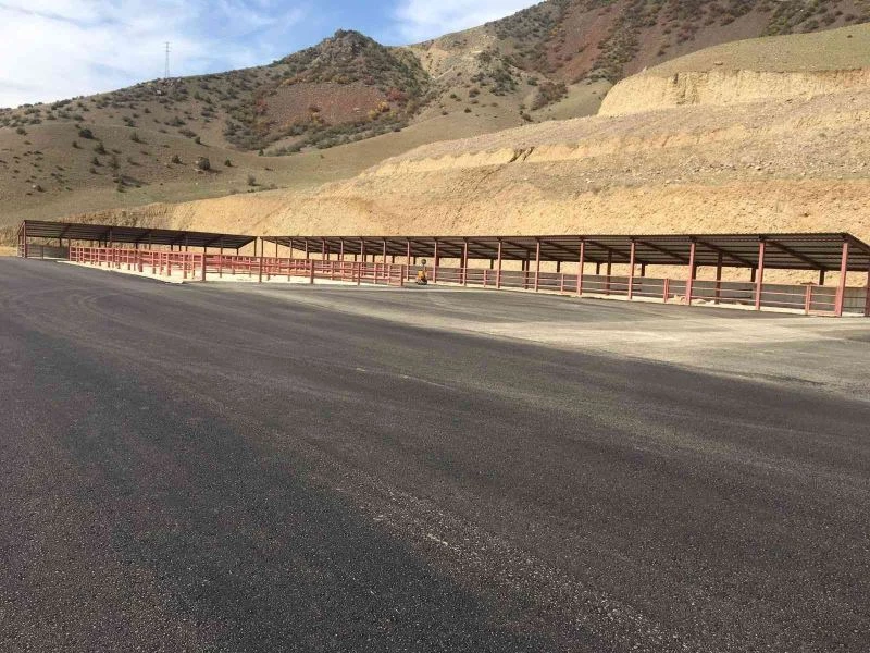 Şenkaya modern hayvan pazarına kavuşuyor
