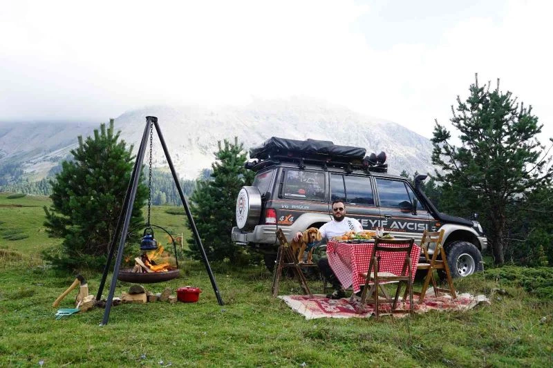 Teknoloji ve şehir hayatının stresinden kaçtı, huzuru doğada buldu
