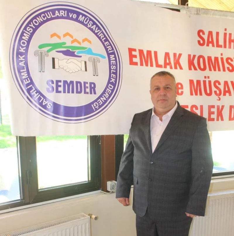 Salihli Emlakçılar Derneği Başkanından korsan uyarısı
