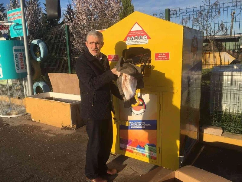 331 ton kıyafet atığı geri dönüştürüldü
