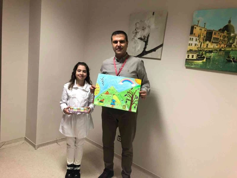 Doruk Hastanesi’nden ‘doğa ve sağlık’ konulu resim yarışması
