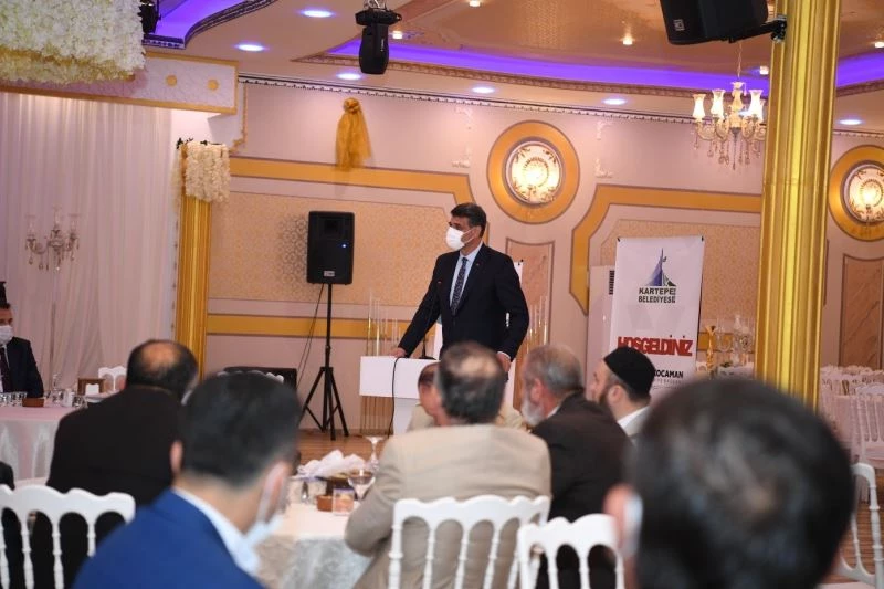 Başkan Kocaman, din görevlileriyle bir araya geldi
