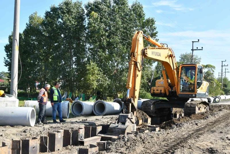 19 Mayıs ilçesi kolektör hattında sona gelindi
