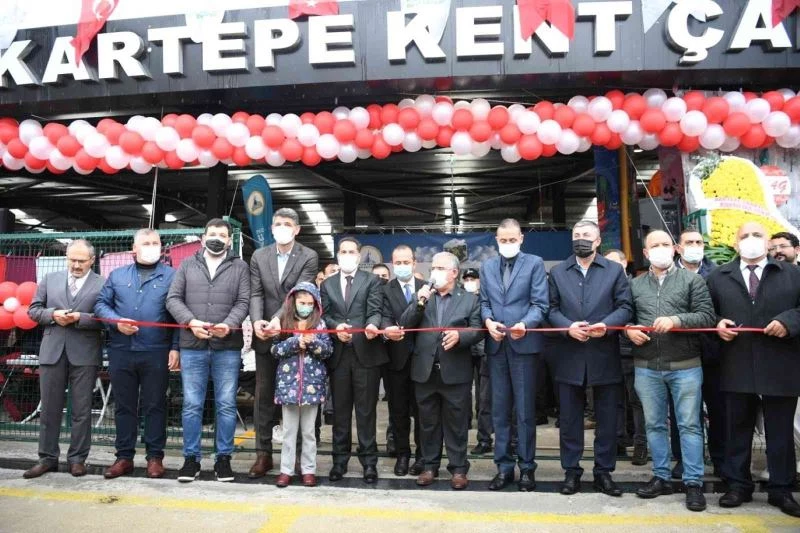 Fonksiyonel kapalı pazar Kartepe’de hizmete açıldı
