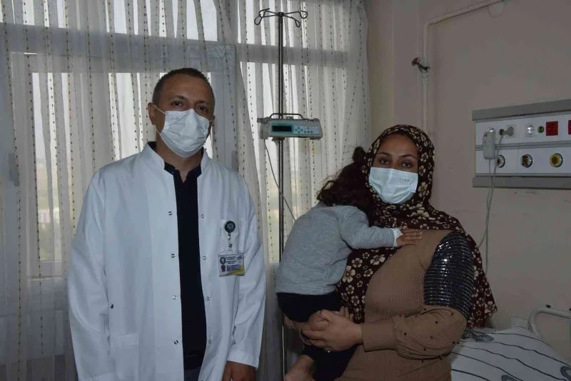 Kuzey Irak’ta hastalığına tanı konulamayan 2,5 yaşındaki Sercan, Diyarbakır’da şifa buldu
