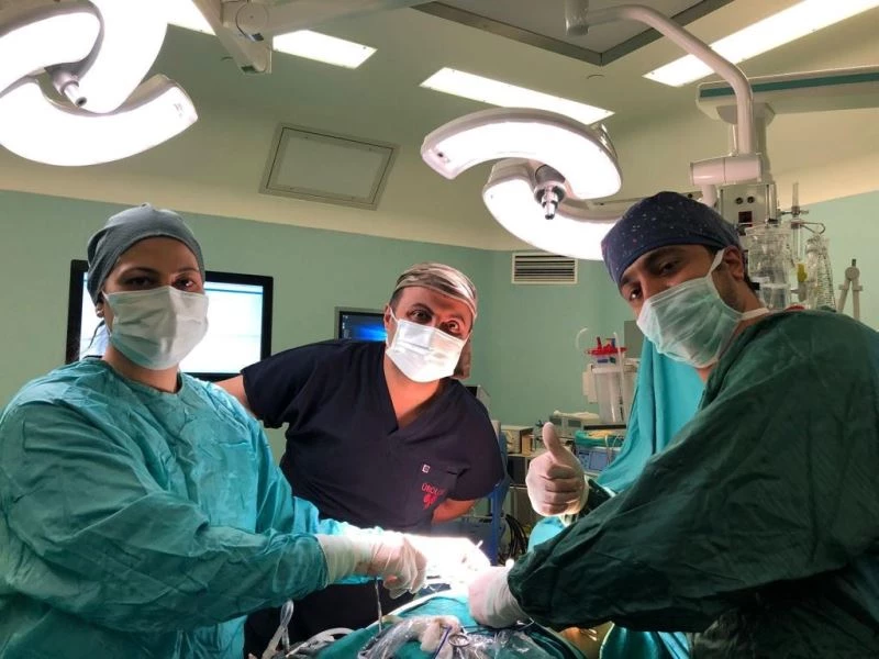 Hastalarda milyonda bir görülen kitle başarıyla alındı
