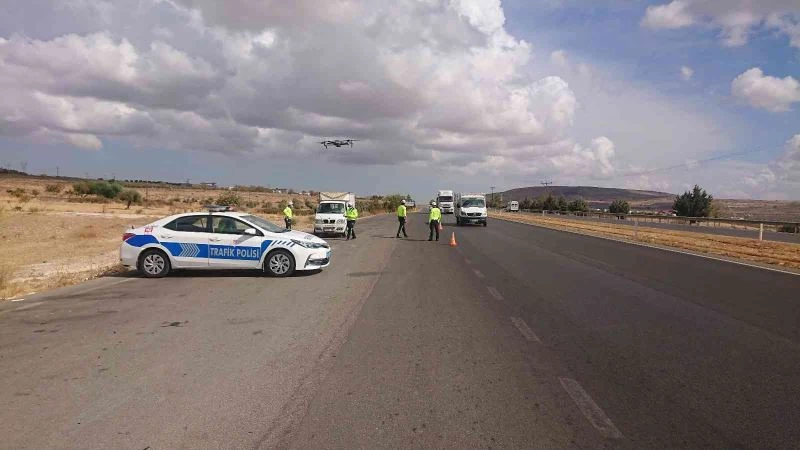 Kilis’te droneli denetim
