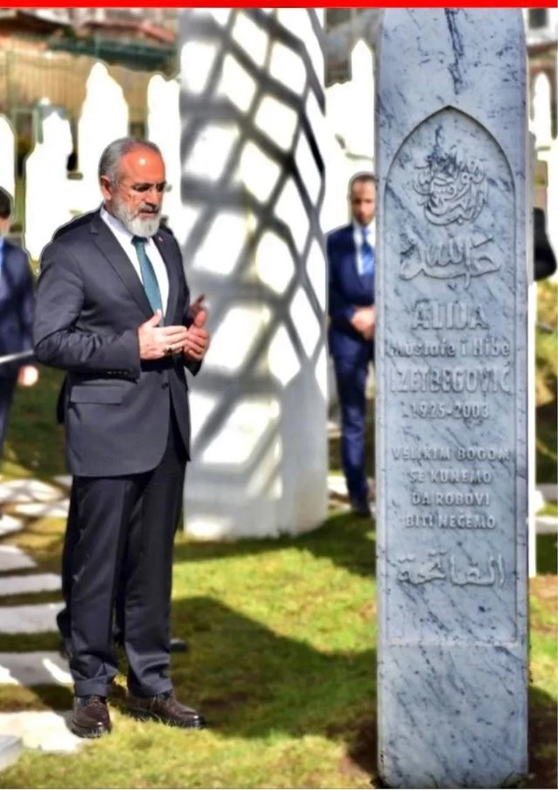 Cumhurbaşkanı Başdanışmanı Topçu, Aliya İzzetbegoviç’in ölüm yıldönümünü unutmadı
