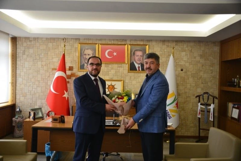 Müftü Nurullah Koçhan’dan Başkan Akçadurak’a ziyaret
